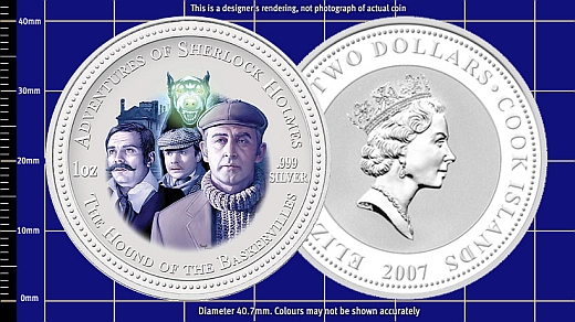 The Adventures of Sherlock Holmes Silver Coin Set — New Zealand Mint Ltd.