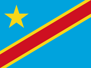 Флаг: Демократическая Республика Конго