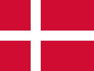 Флаг: Королевство Дания