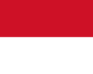 Флаг: Княжество Монако