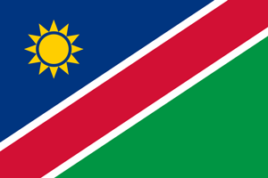 Флаг: Республика Намибия