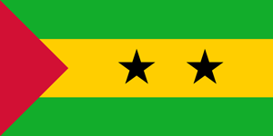 Флаг: Демократическая Республика Сан-Томе и Принсипи