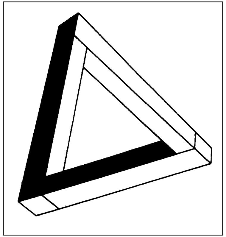 Рисунок 6. Невозможный треугольник