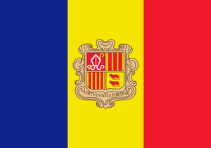 Флаг: Княжество Андорра
