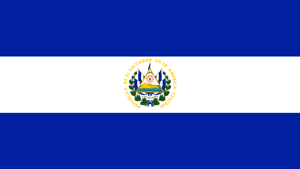 Флаг: Республика Эль-Сальвадор