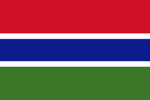 Флаг: Республика Гамбия