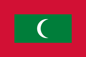 Флаг: Мальдивская Республика