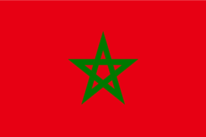 Флаг: Королевство Марокко