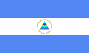 Флаг: Республика Никарагуа