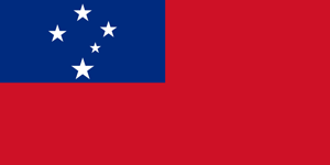 Флаг: Независимое Государство Самоа