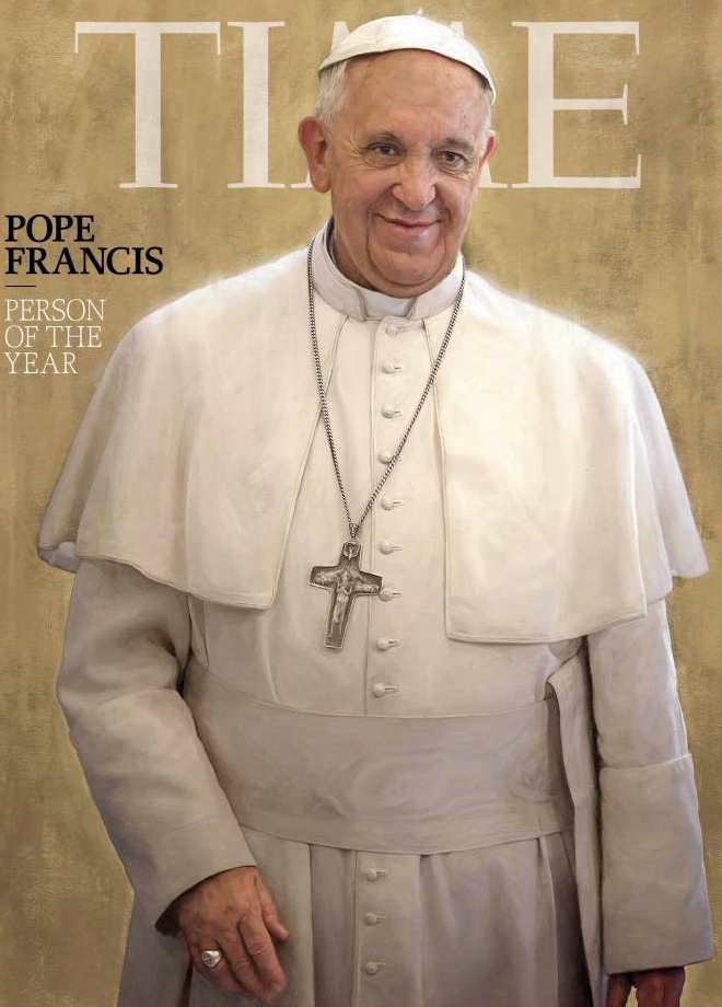 Папа Римский Франциск I — человек года по версии журнала Time
